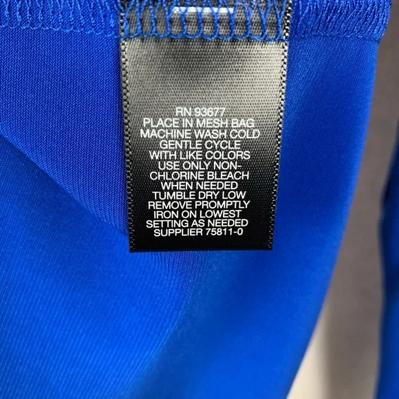 Liz Claiborne Career Long Sleeve Blouse Size L NWT - Picture 6 of 6